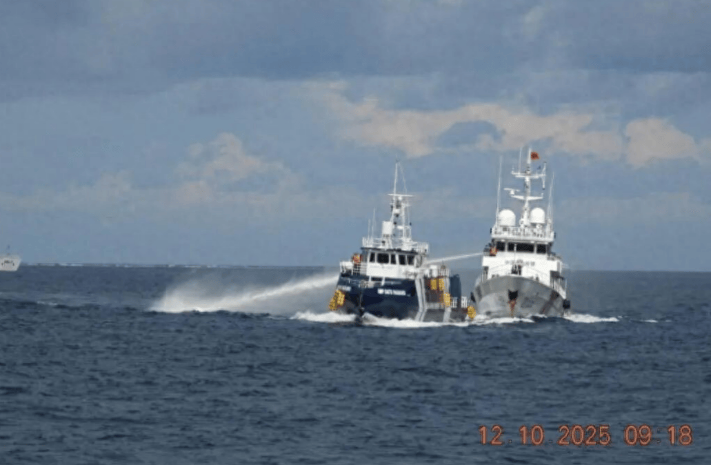 南海爆发激烈对峙<strong></p>
<p>Eth价格</strong>，菲方主力舰高速飙船，迎头撞上中国海警艇