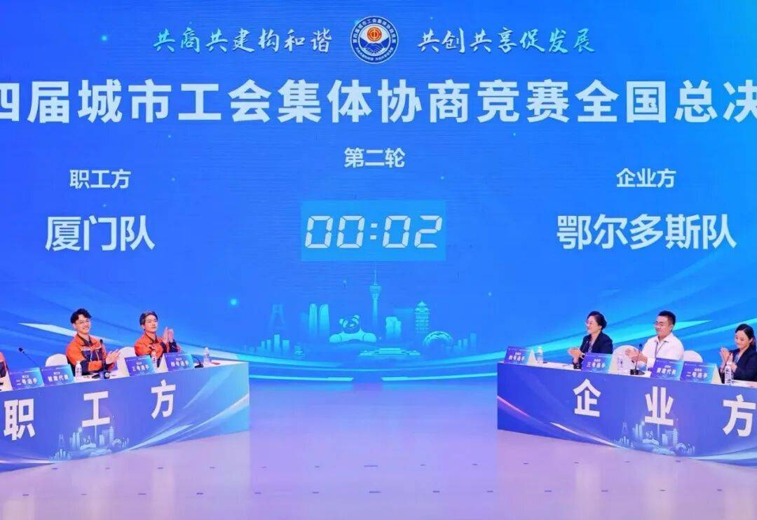 比赛结果揭晓<strong></p>
<p>Eth价格</strong>！第四届城市工会集体协商竞赛全国决赛在川落幕