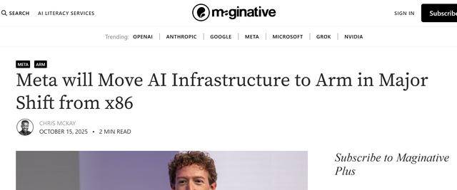 Meta 与 Arm 深化战略合作<strong></p>
<p>挖eth</strong>，AI 排名推荐系统将采用 Arm Neoverse IP 芯片