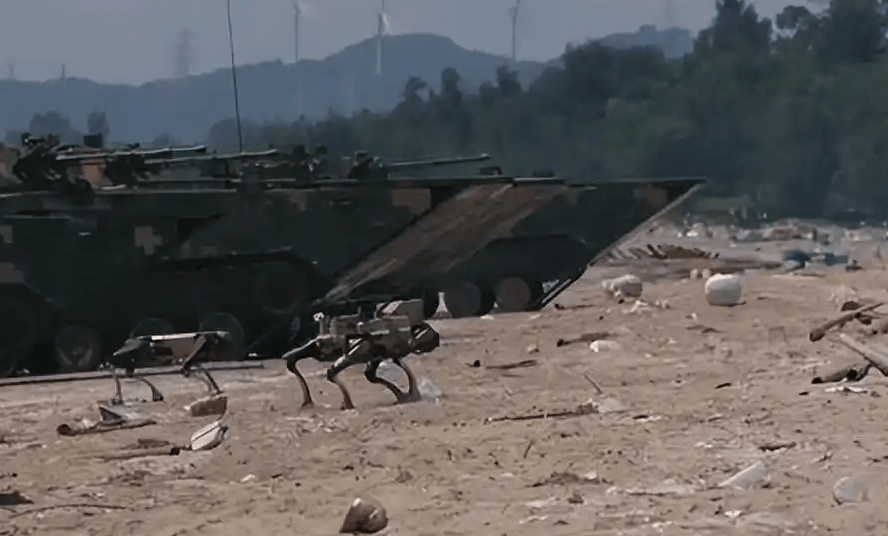 解放军“机器狼”投入台海<strong></p>
<p>eth交易平台</strong>，集群抢滩动作丝滑