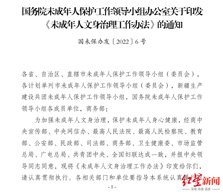 洛阳发布告知书<strong></p>
<p>比特币行情</strong>,禁止向未成年人提供文身服务,当地多家文身店先问年龄后服务